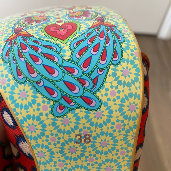 Irregular Choice Mutiny! Red Dot Platform Heels, Sz 38 - Picture 3 of 9